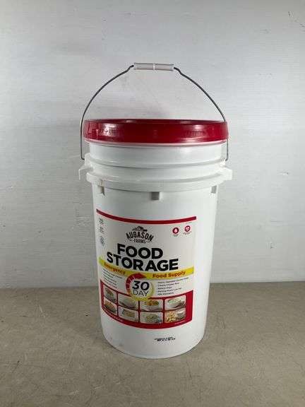 Long-Term Food Storage Bucket (30-day supply)