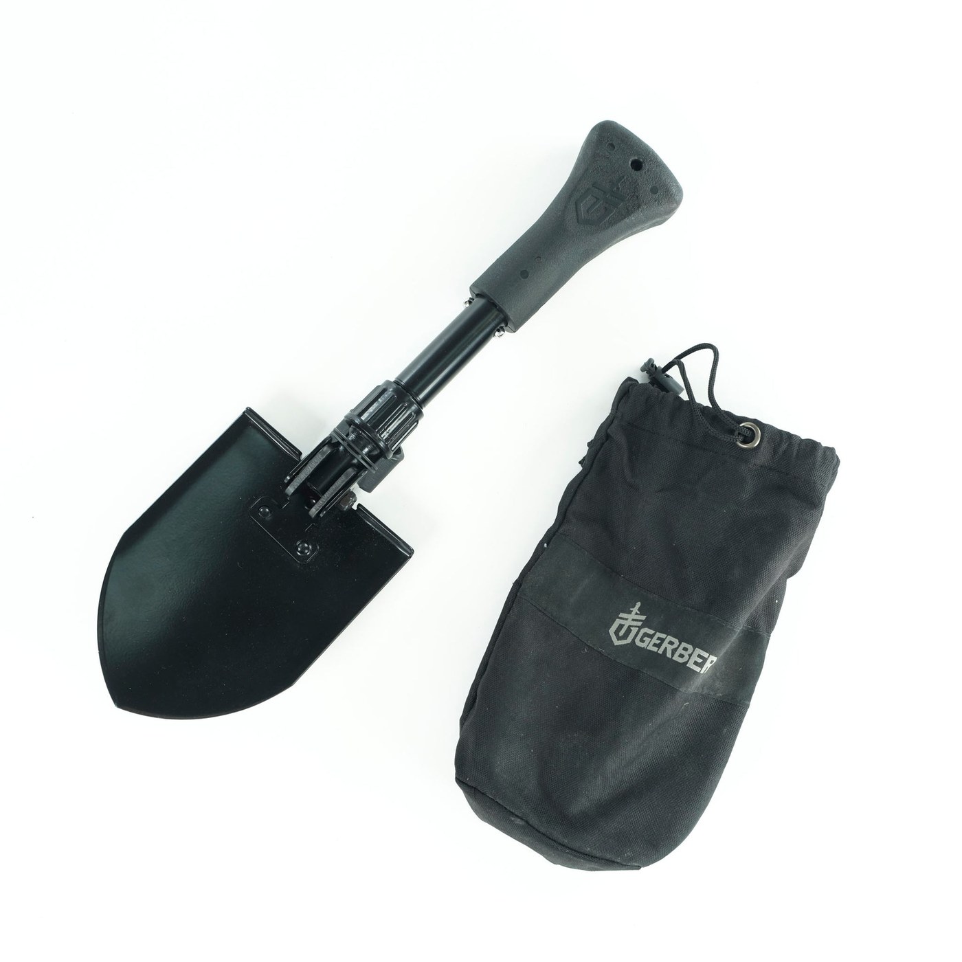 Folding Camp Shovel (multi-tool, with pouch)